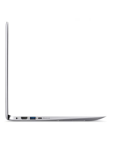 Лаптоп, Acer Aspire Swift 3 Ultrabook, Intel Core i3-6006U (2.30GHz, 3MB), 14.0" HD (1366x768) Anti-Glare, HD Cam, 4GB DDR4, 128GB SSD - 6