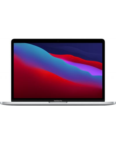 Лаптоп Apple - MacBook Pro, 13.3", WQXGA, M1, 8/512GB, сребрист - 1