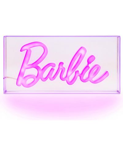 Лампа Paladone Retro Toys: Barbie - Logo - 2