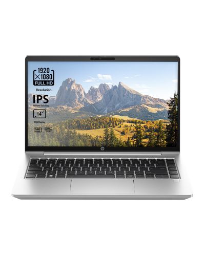 Лаптоп HP - ProBook 440 G10, 14'', FHD, i5, 8GB, 512GB, сребрист - 1