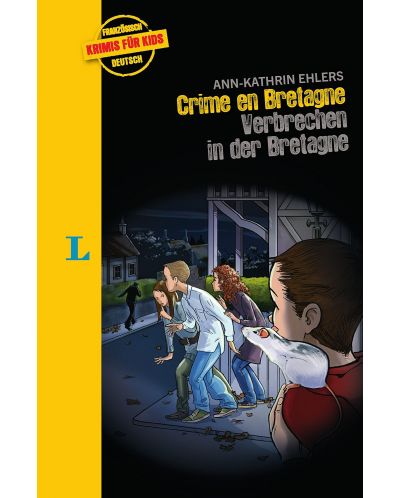Langenscheidt Krimis fur Kids Crime en Bretagne - Verbrechen in der Bretagne Englisch-Deutsch - 1