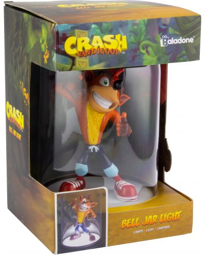 Лампа Paladone Games: Crash Bandicoot - Bell Jar - 4
