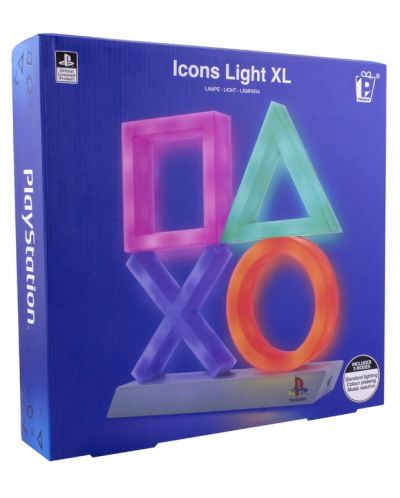 Лампа Paladone Games: PlayStation - XL Icons - 2