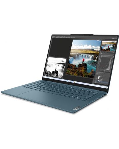 Лаптоп Lenovo - Yoga Pro 7, 14.5'', WQXGA, R7, 1TB, Tidal Teal - 3
