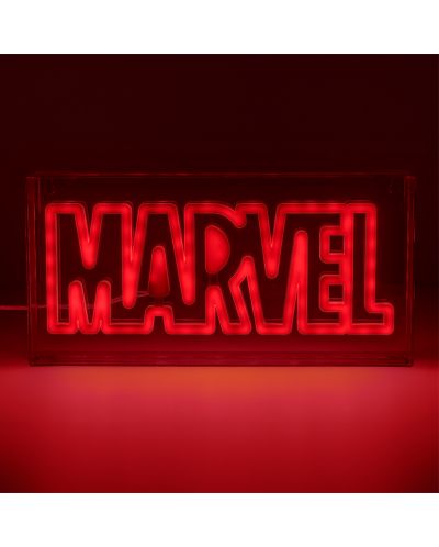 Лампа Paladone Marvel: Marvel - Logo - 5