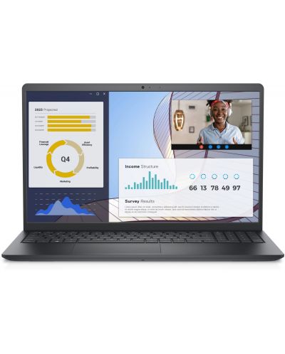 Лаптоп Dell - Vostro 3535, 15.6", Ryzen 7 + Чанта Rivacase 8530, 15.6'' - 2