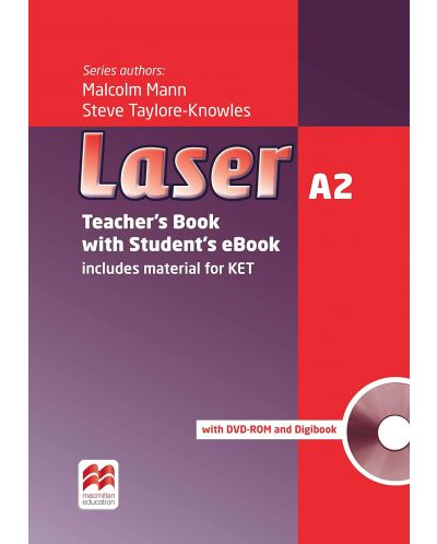 Laser 3rd Edition Level А2: Teacher's Book + DVD / Английски език - ниво А2: Книга за учителя + DVD - 1