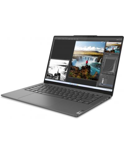 Лаптоп Lenovo - Yoga Pro 7 14IRH8, 14.5'', 2.5K, i5-13500H, Storm Grey - 3