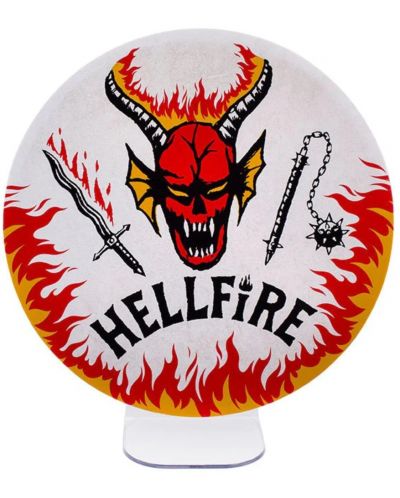Лампа Paladone Television: Stranger Things - Hellfire Club Logo - 1