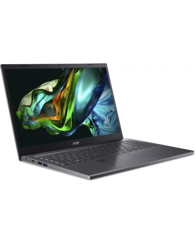 Лаптоп Acer - Aspire 5 A515-58M-71NN, 15.6'', QHD, i7-1355U, сив - 2