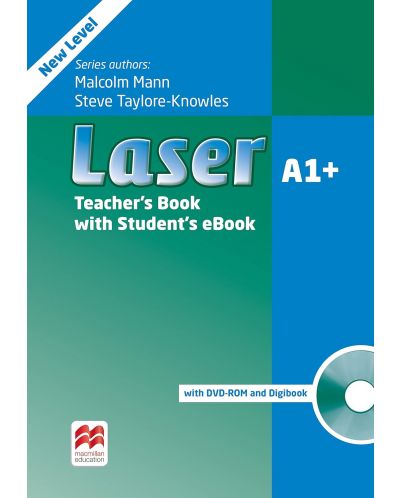 Laser 3rd Edition Level A1+: Teacher's Book + DVD / Английски език - ниво A1+: Книга за учителя + DVD - 1