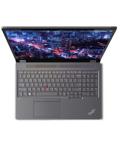 Лаптоп Lenovo - ThinkPad P16 G2, 16'', WQXGA, i9-13980HX, сив - 4