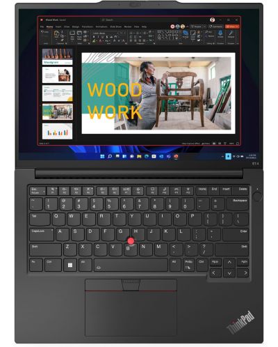 Лаптоп Lenovo - ThinkPad E14 G5, 14'', WUXGA, i5-1335U, черен - 4