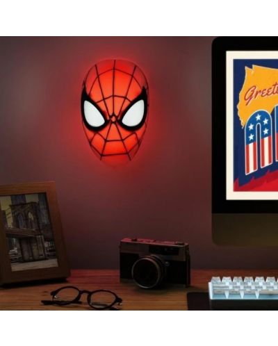 Лампа Paladone Marvel: Spider-man - Mask - 3