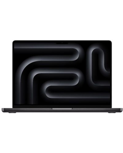 Лаптоп Apple - MacBook Pro 14, 14'', М3 Pro 11/14, 18GB/512GB, черен - 1