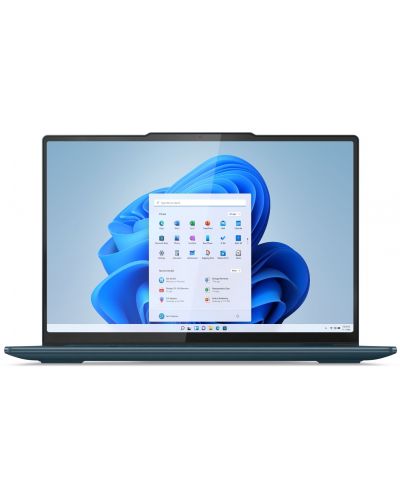 Лаптоп Lenovo - Yoga Pro 9, 14.5'', 3K, i9, 64GB/1TB, Touch, WIN, Teal - 1