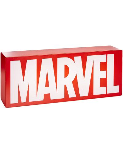 Лампа Paladone Marvel: Marvel Comics - Logo - 1