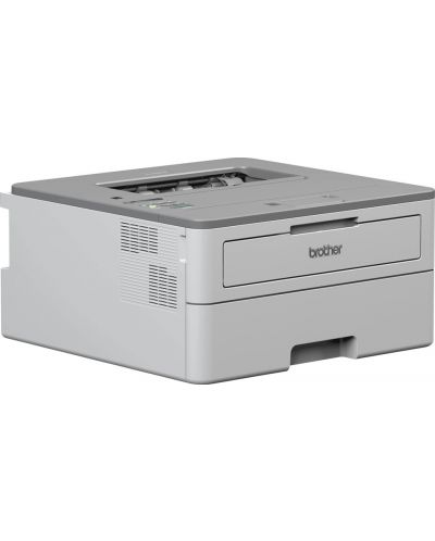 Принтер Brother - HLB2080DW, лазерен, сив - 2