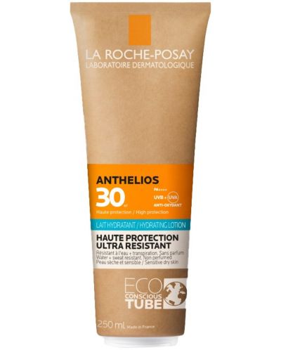 La Roche-Posay Anthelios Хидратиращо мляко за тяло, SPF30, 250 ml - 1