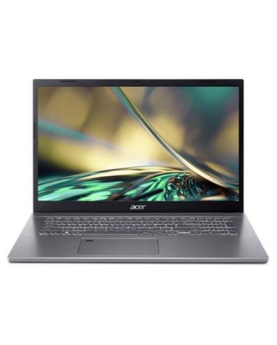 Лаптоп Acer - Aspire 5 A517-53-71C7, 17.3'', FHD, IPS, i7, сив - 1