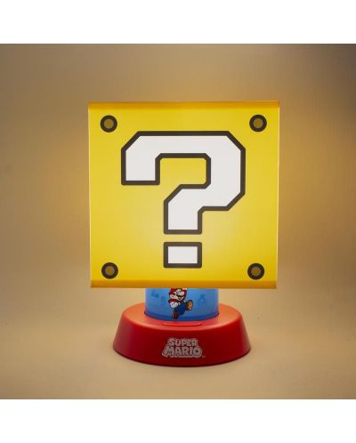 Лампа Paladone Games: Super Mario Bros. - Question Block - 2