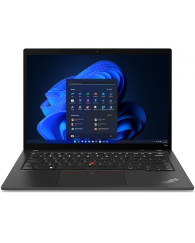 Лаптоп Lenovo - ThinkPad T14s G3, 14'', WUXGA, i5-1240P, черен - 1