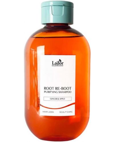La'dor Root Re-Boot Шампоан Ginger & Apple, 300 ml - 1
