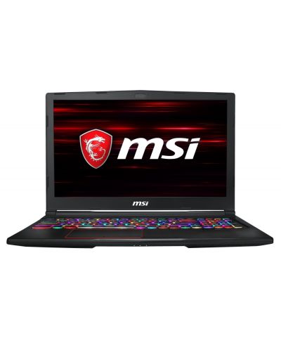 Лаптоп MSI GE63 Raider 8RE RGB, i7-8750H - 15.6", 120Hz, 3ms - 1