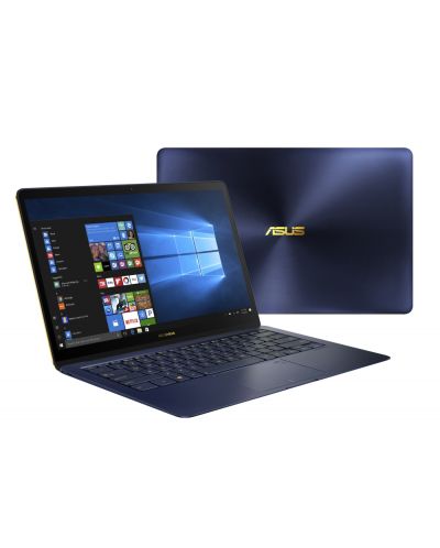 Лаптоп, Asus Zenbook 3 UX490UA Deluxe, Intel Core i7-7500U (up to 3.5GHz, 4MB), 14" FullHD (1920x1080) LED Glare - 3