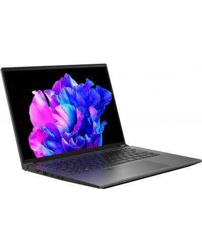 Лаптоп Acer - Swift X SFX14-71G-70TE, 14.5'', 2.8K, i7, Steel Gray - 3