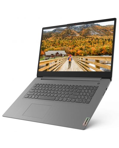 Лаптоп Lenovo - IdeaPad 3 UltraSlim, 17.3'', FHD, Ryzen 3, сив - 3