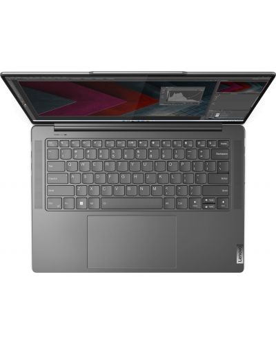 Лаптоп Lenovo - Yoga Pro 7 14ARP8, 14.5'', 2.5K, Ryzen 5, Storm Grey - 4