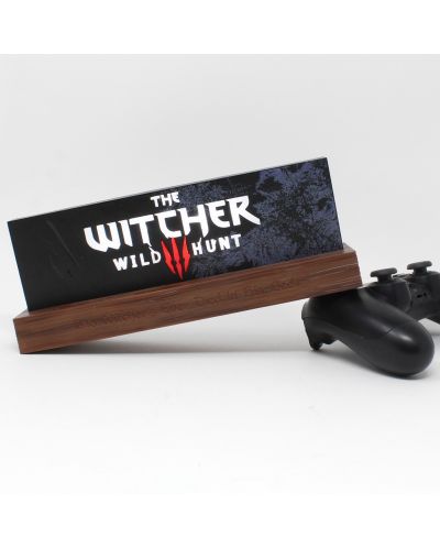 Лампа Neamedia Icons Games: The Witcher - Wild Hunt Logo, 22 cm - 2