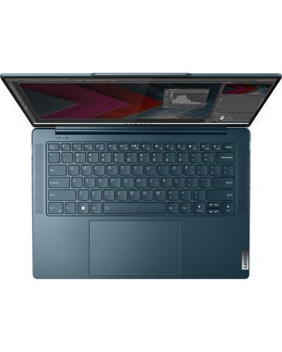Лаптоп Lenovo - Yoga Pro 7, 14.5'', WQXGA, R7, 1TB, Tidal Teal - 4