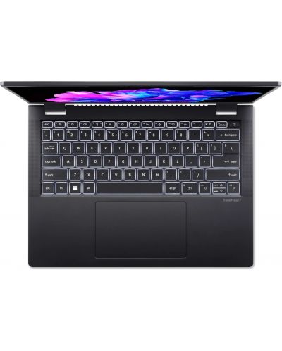 Лаптоп Acer - TravelМate P6 TMP614-53-TCO-731F, 14'', WUXGA, i7, черен - 4