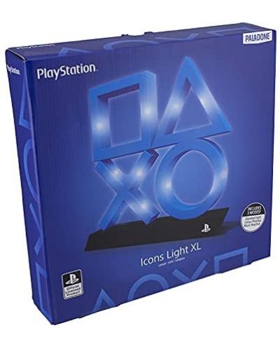 Лампа Paladone Games: PlayStation - PlayStation 5 Icons - 5