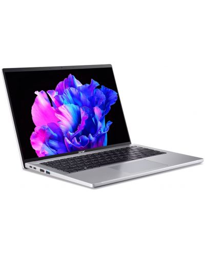 Лаптоп Acer - Swift Go 14 SFG14-71-789E, 14'', 2.8K, i7, 16GB/512GB, сребрист - 2