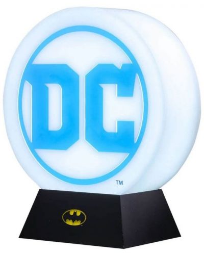 Лампа Hot Toys DC Comics: DC Comics - Logo, 24 cm - 1