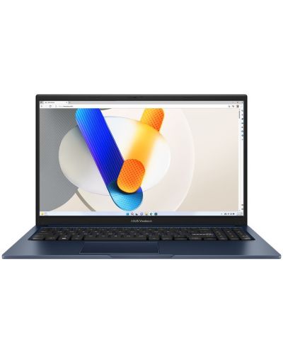 Лаптоп ASUS - Vivobook X1504VA-NJ924, 15.6'', FHD, i5, син - 1