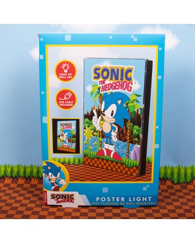 Fizz Creations Sonic kozarec, obesek za ključe in podstavek, 480 ml