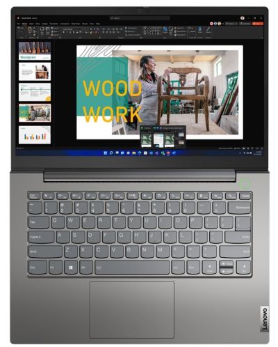 Лаптоп Lenovo - ThinkBook 14 G4, 14'', FHD, i5, 512GB, Mineral Grey - 4