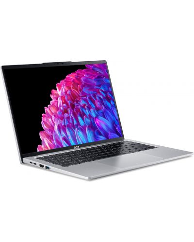 Лаптоп Acer - Swift Go 14 SFG14-73-714G, 14'', 2.2K, Ultra 7, 16GB/1TB - 3