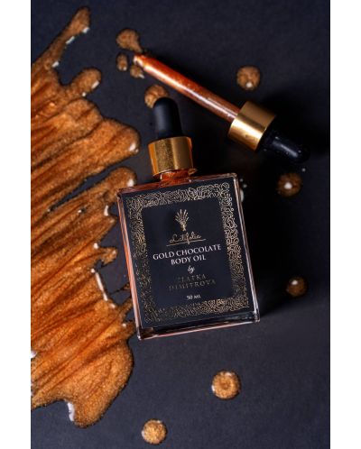 Latifolia Подхранващо олио за тяло Gold Chocolate by Zlatka Dimitrova, 50 ml - 2