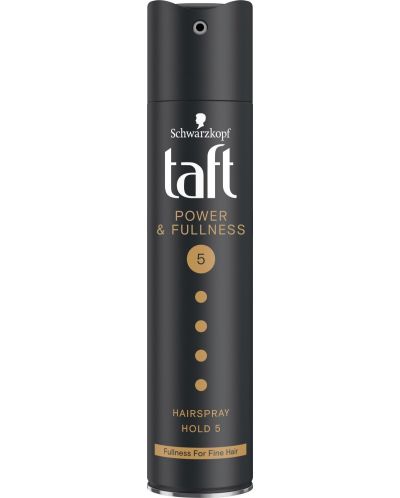 Taft Лак за коса Powerful Age, ниво 5, 250 ml - 1