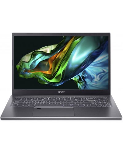 Лаптоп Acer - Aspire 5 A515-58M-71NN, 15.6'', QHD, i7-1355U, сив - 1