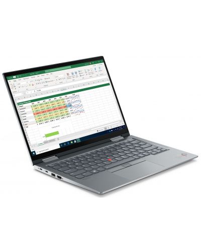 Лаптоп Lenovo - ThinkPad X1 Yoga G8, 14'', WQUXGA, i7, Touch, сив  - 5
