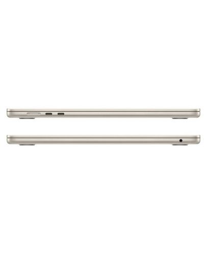 Лаптоп Apple - MacBook Air 15, 15.3", М2 8/10, 8GB/256GB, златист - 4