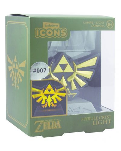 Лампа Paladone Games: The Legend of Zelda - Hyrule Crest #007 - 3