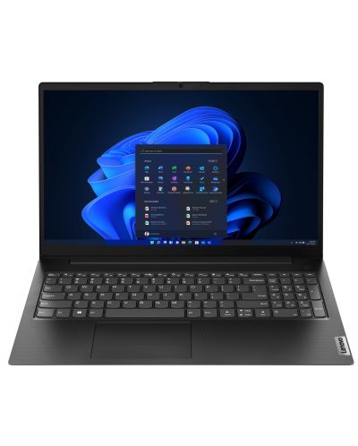 Лаптоп Lenovo - V15 G4, 15.6", FHD, IPS, i7, 16GB, 512GB, черен - 1