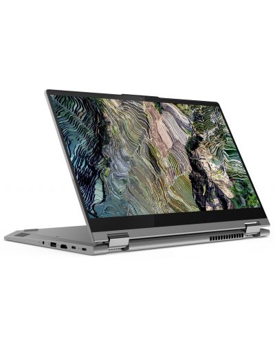 Лаптоп Lenovo - ThinkBook 14s Yoga G3 IRU, 14'', FHD, i7, Touch, сив - 3